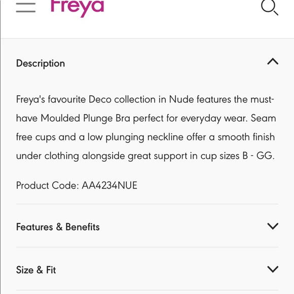 Freya Bra in Nude 30F - Picture 7 of 11